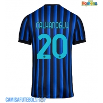 Camisa de time de futebol Inter Milan Hakan Calhanoglu #20 Replicas 1º Equipamento 2025-26 Manga Curta